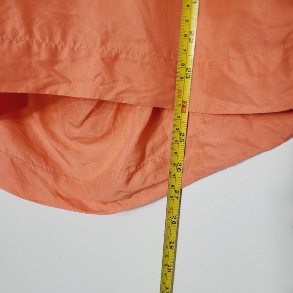 Hurley Women's Orange 100% Silk Sleeveless Scoop Neck Tank Top Loose Fit Size XS - Picture 7 of 9